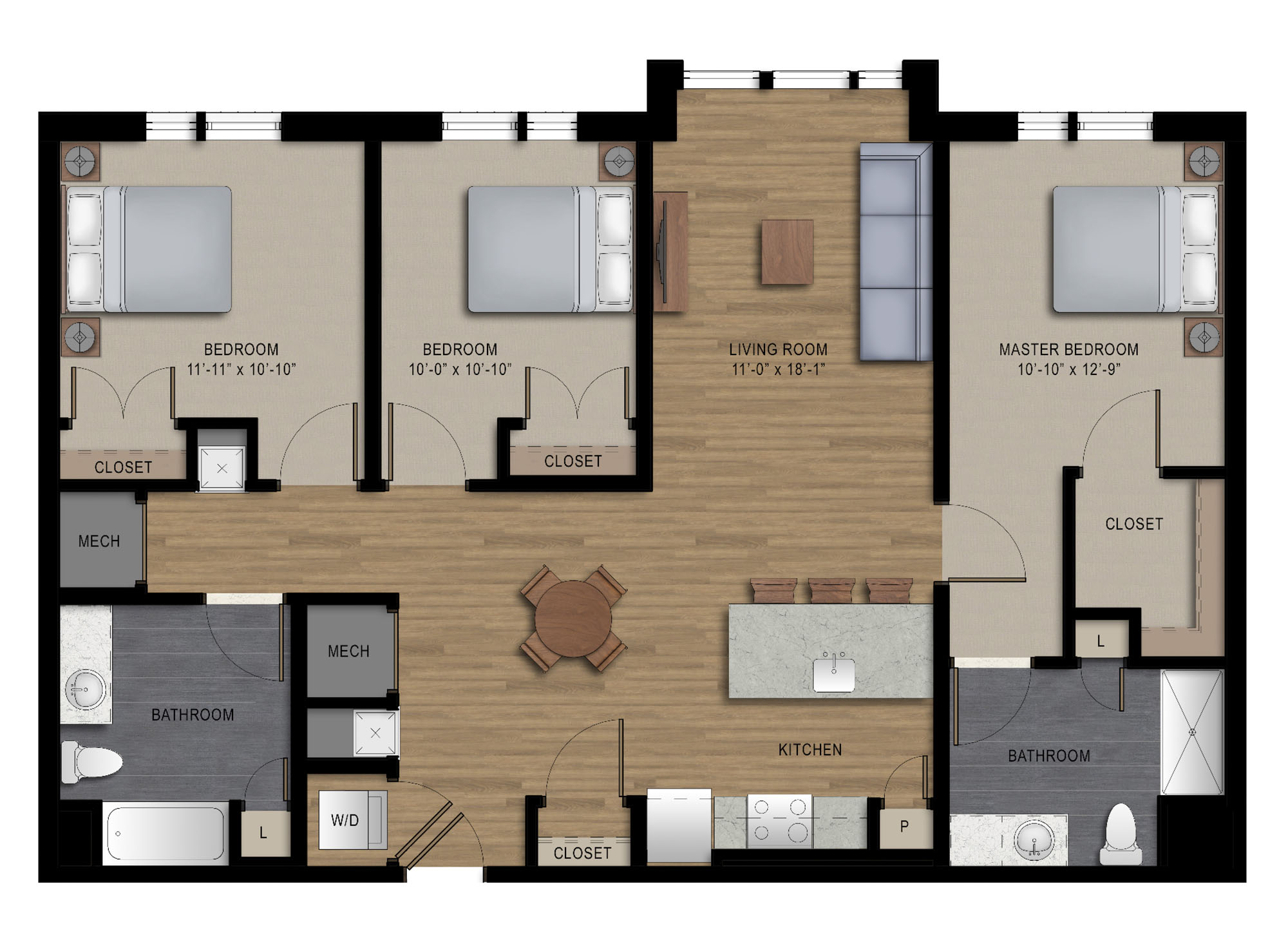 C1 floor plan